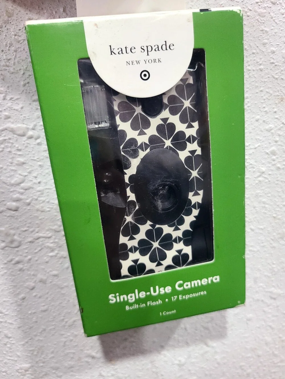 Kate Spade × Target - Black & White Pattern Single Use Camera | 17 Photos - New